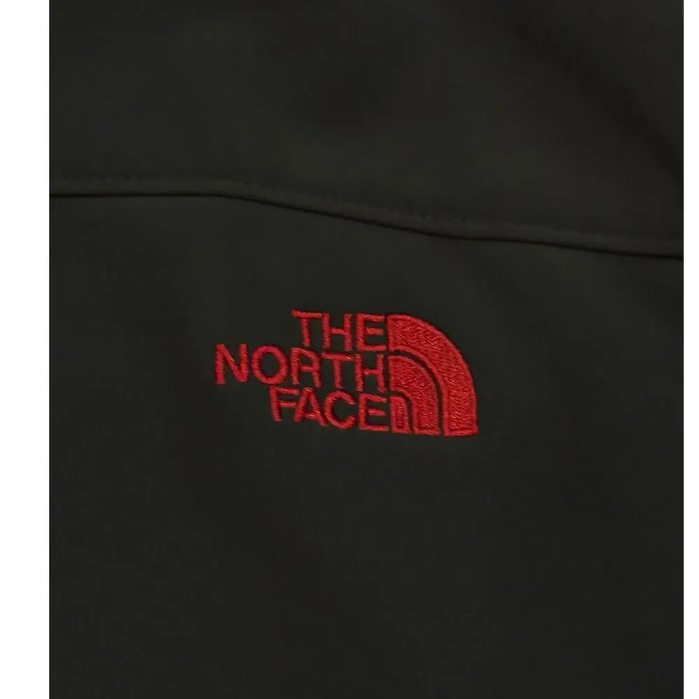 The North Face Jacket Mens Med Black Apex Bionic Windwall Fleece Lined Softshell